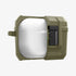 ACS05485 - Apple AirPods Pro 2 Case Lock Fit in matte black showing the front